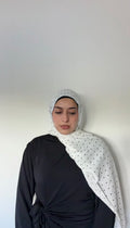 Modal shade “White Polka Dot”