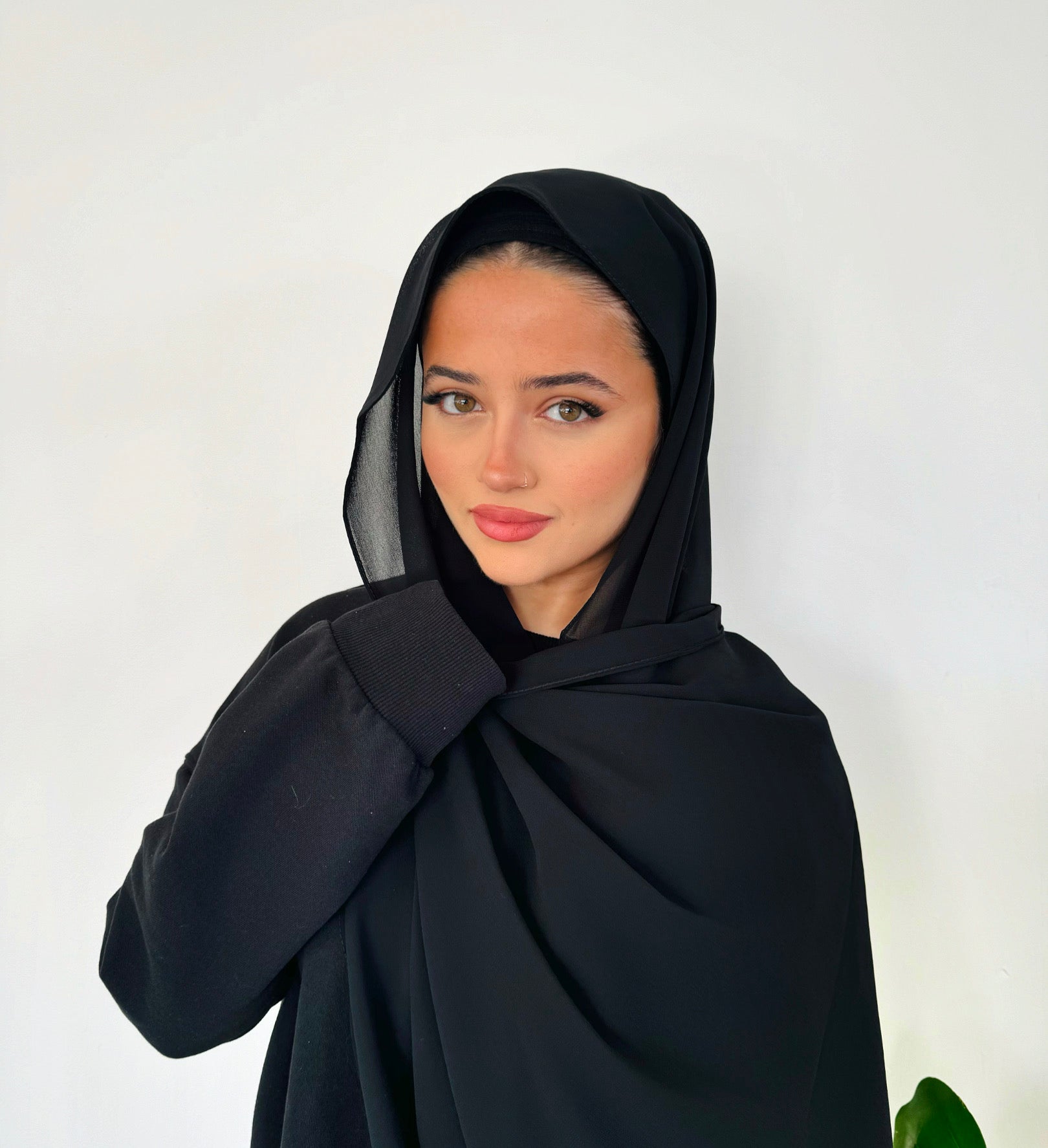 Georgette shade "Carbon"