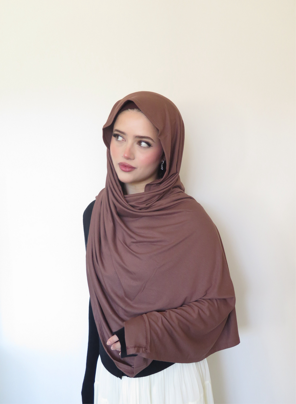 Premium Jersey shade "Coffee"