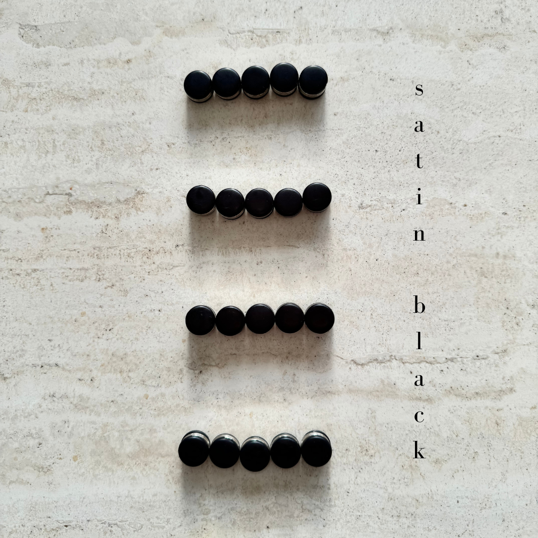 Hijab Magnets “Satin Black”