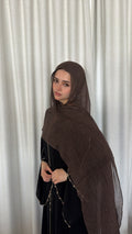 Crinkle shade "Brown"