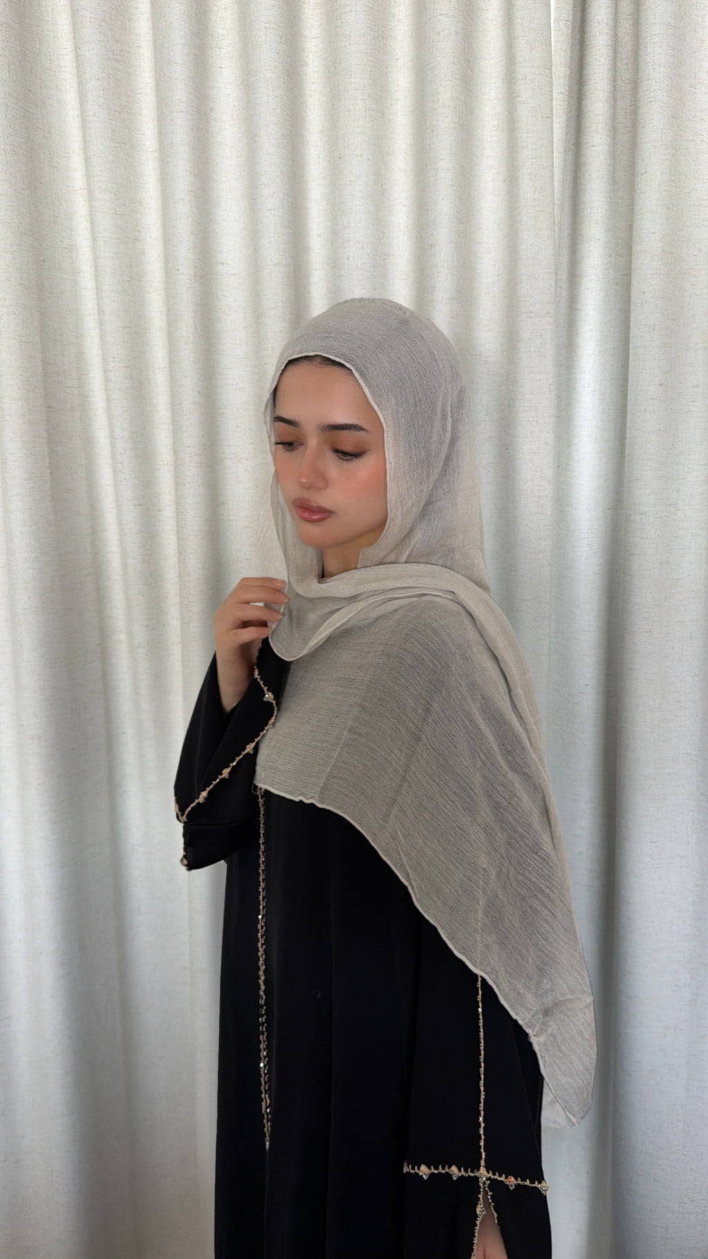 Crinkle shade "Oat"