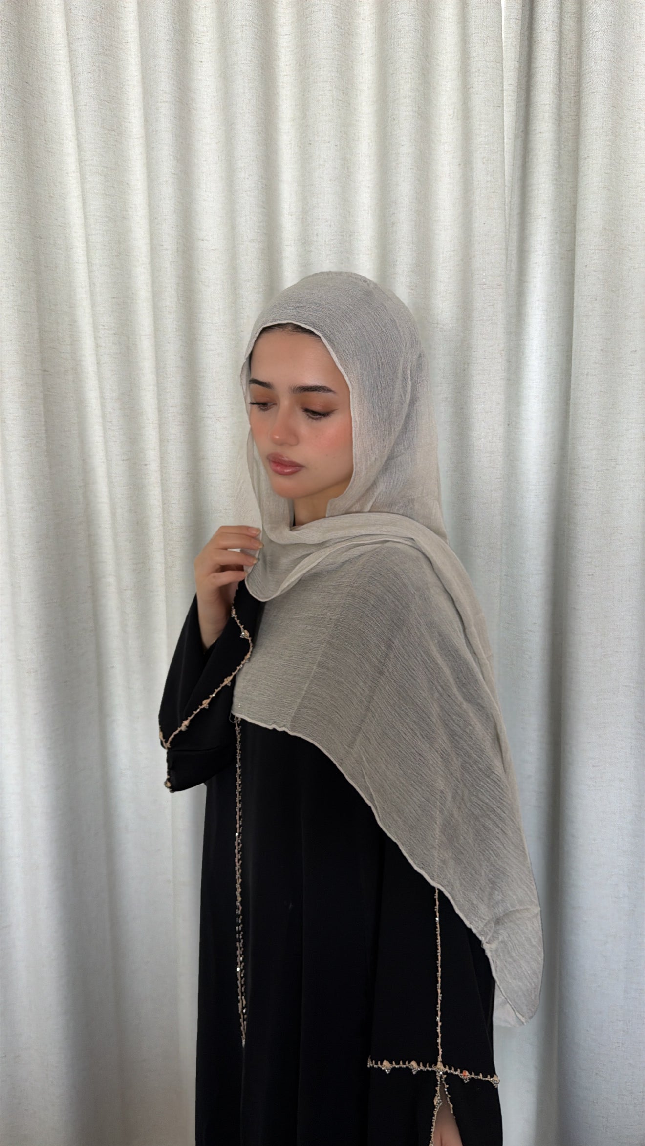 Crinkle shade "Oat"
