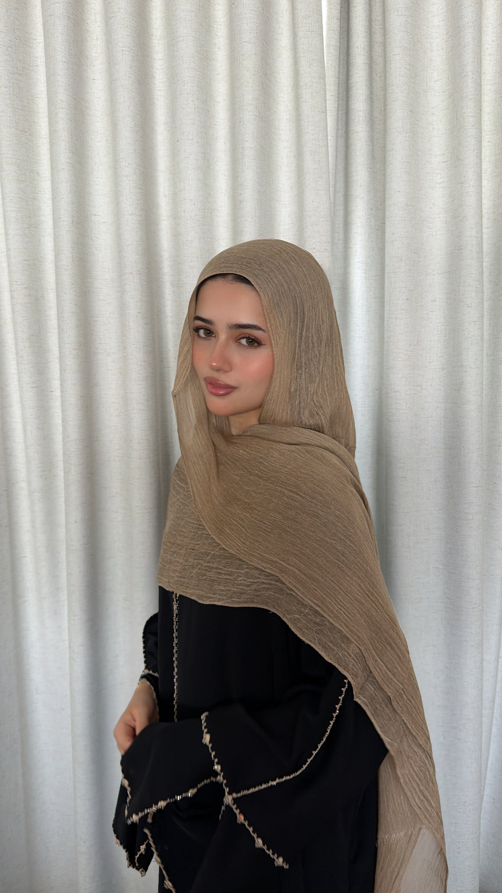 Crinkle shade "Tan"