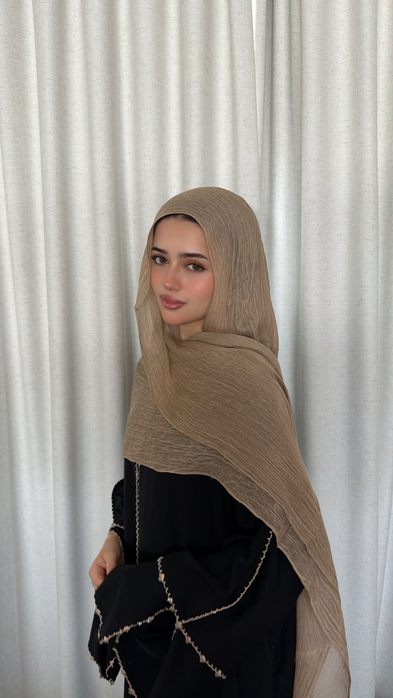Crinkle shade "Tan"