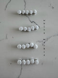 Hijab Magnets "White Marble"