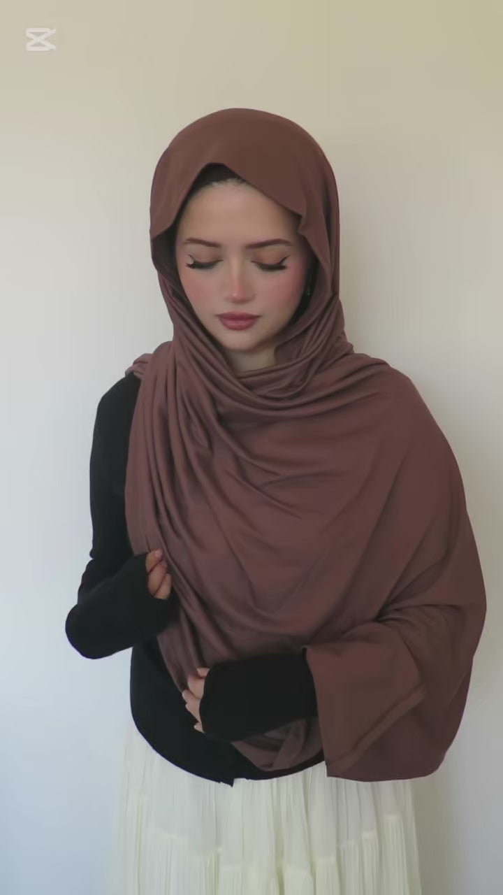 Premium Jersey shade "Coffee"