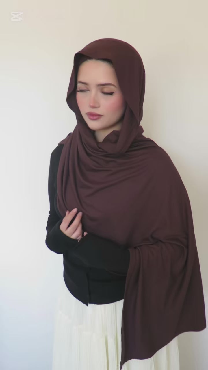 Premium Jersey shade "Espresso"
